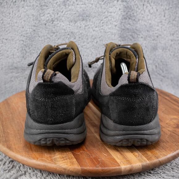 ANODYNE Mens 14 M No. 44 Trail Walker Black & Gray Leather/Mesh - Picture 5 of 10